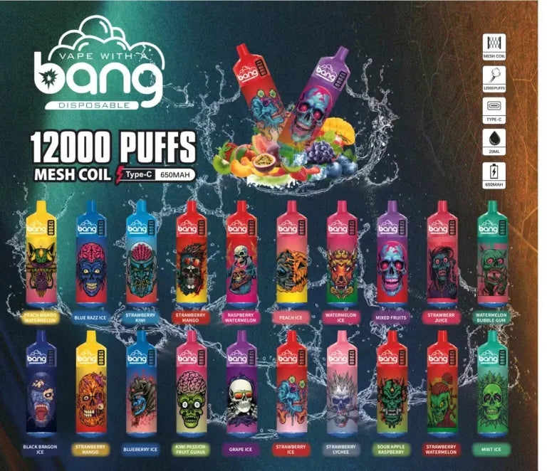 Bang 12000 puffs